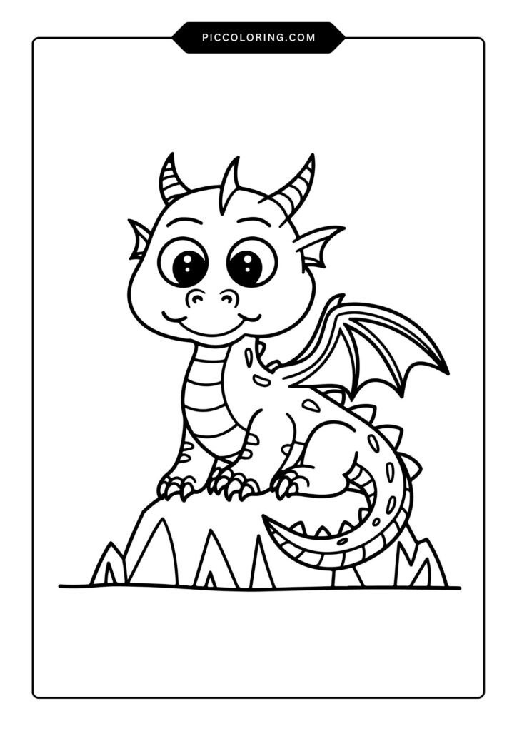 Dragon Coloring Pages