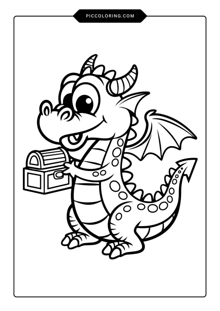 Dragon Coloring Pages