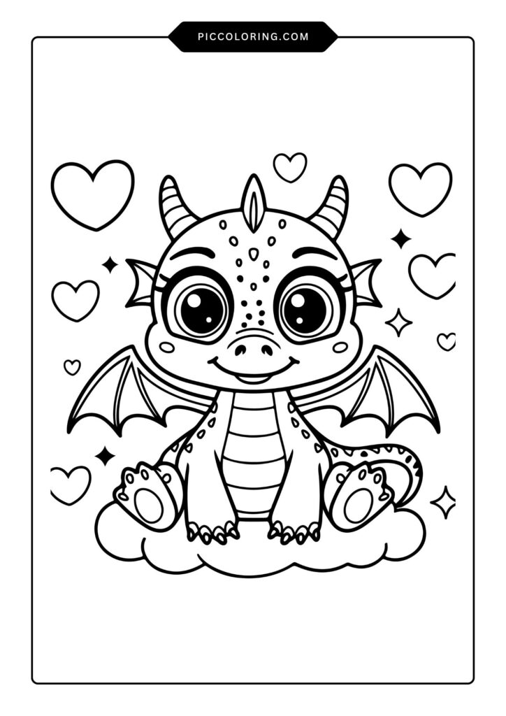 Dragon Coloring Pages