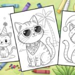 cat coloring pages