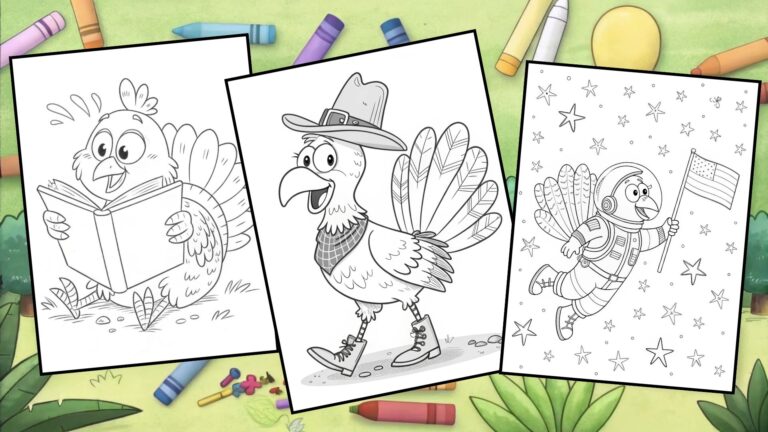 turkey coloring pages