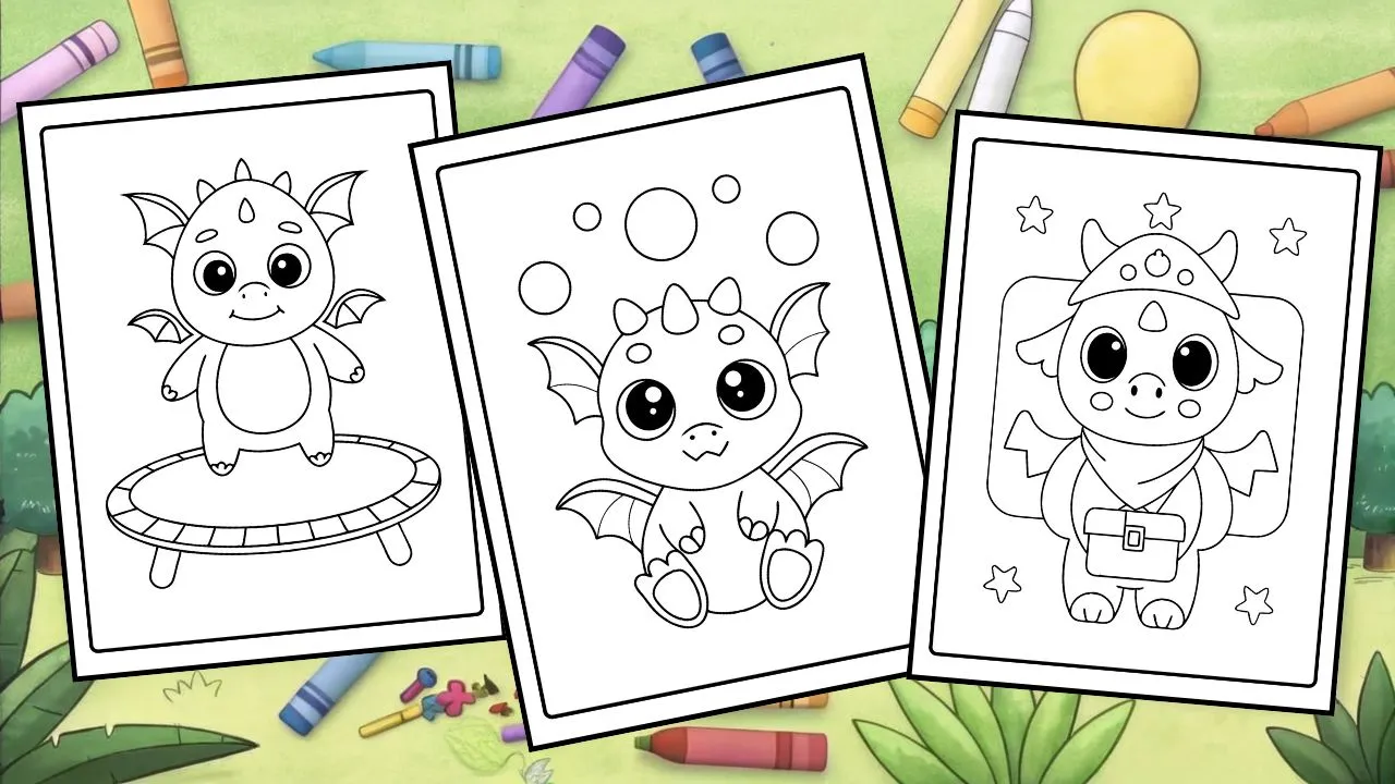 Dragon Coloring Pages